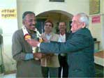 Raghunandan Gupta with Om Prakash Gupta 